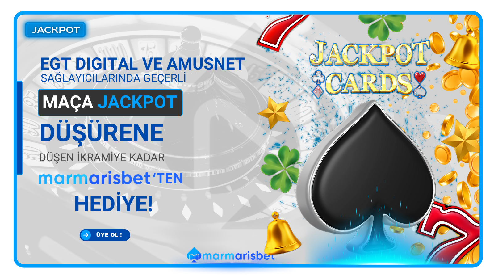 Marmarisbet'e Jackpot Bedeli Kadar Nakit Hediye !